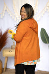 Summer Orange Cardigan