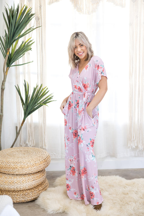 Sweet Symphony of Roses - Maxi Dress