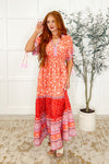 Do Me a Favor Boho Floral Maxi Dress