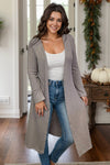 The Perfect Outing Mocha Cardigan