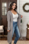 The Perfect Outing Mocha Cardigan