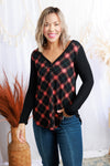 Tinsel Town Plaid Long Sleeve