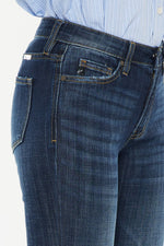 Kai Mid Rise Flare Jeans