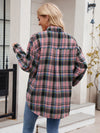 Gemma Pocketed Plaid Long Sleeve Shirt