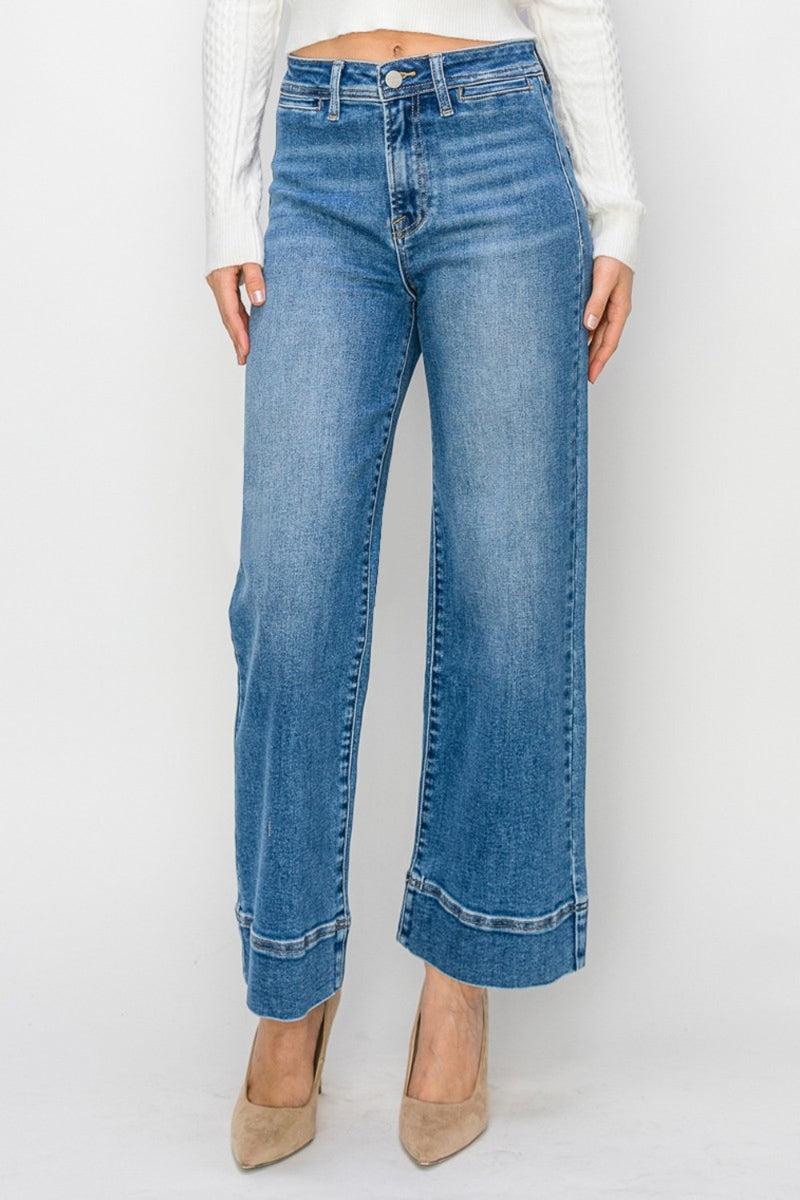 Renae High Rise Wide Leg RISEN Jeans