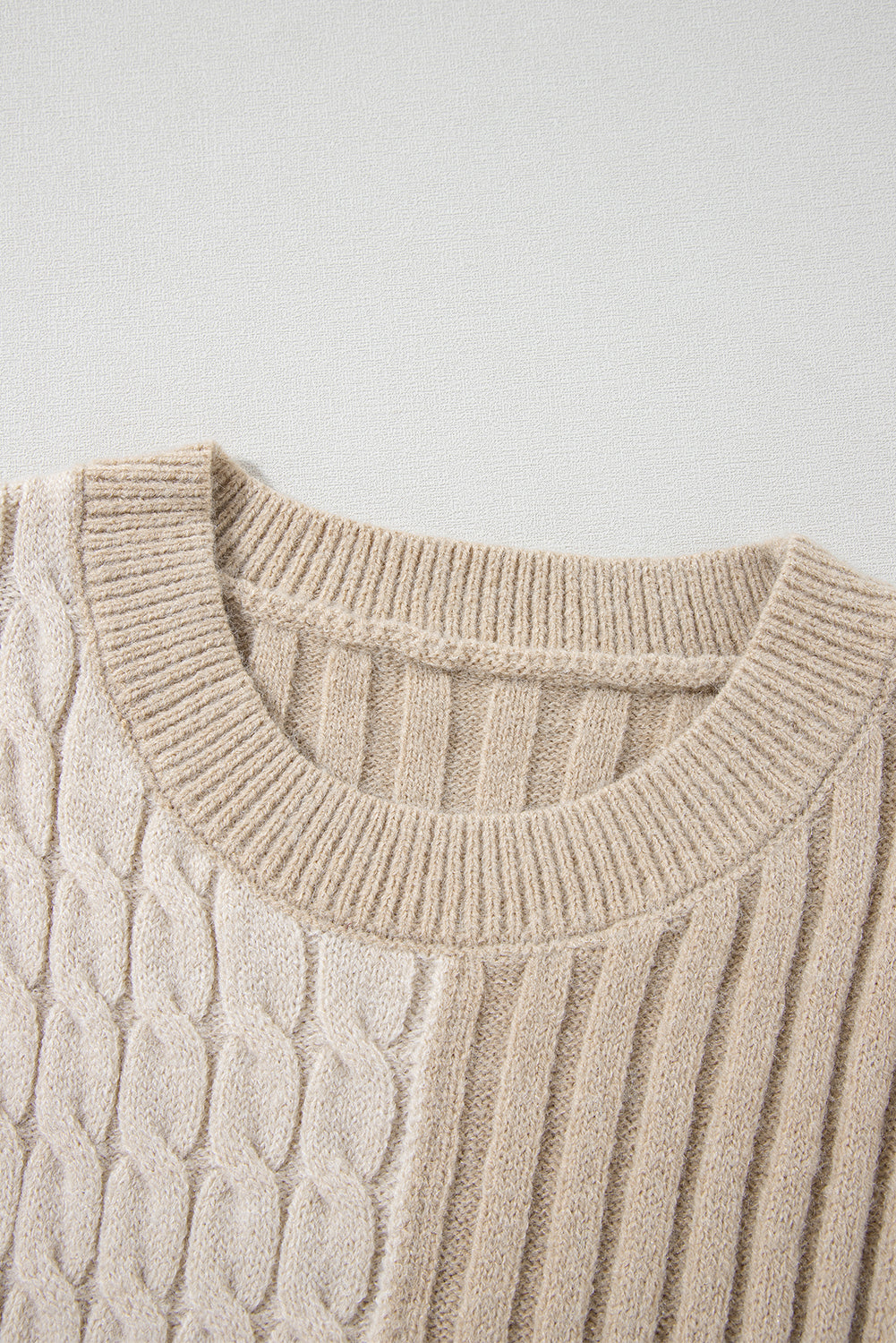 Ramsey Khaki Knit Sweater