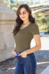 Bridget Round Neck Bodysuit