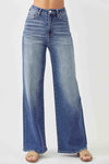 Veronica High Rise Wide Leg Kancan Jeans