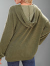 Kaia Textured Kangaroo Pocket Hoodie