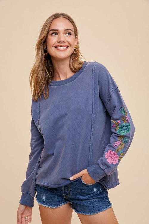 Lainey Embroidered Top