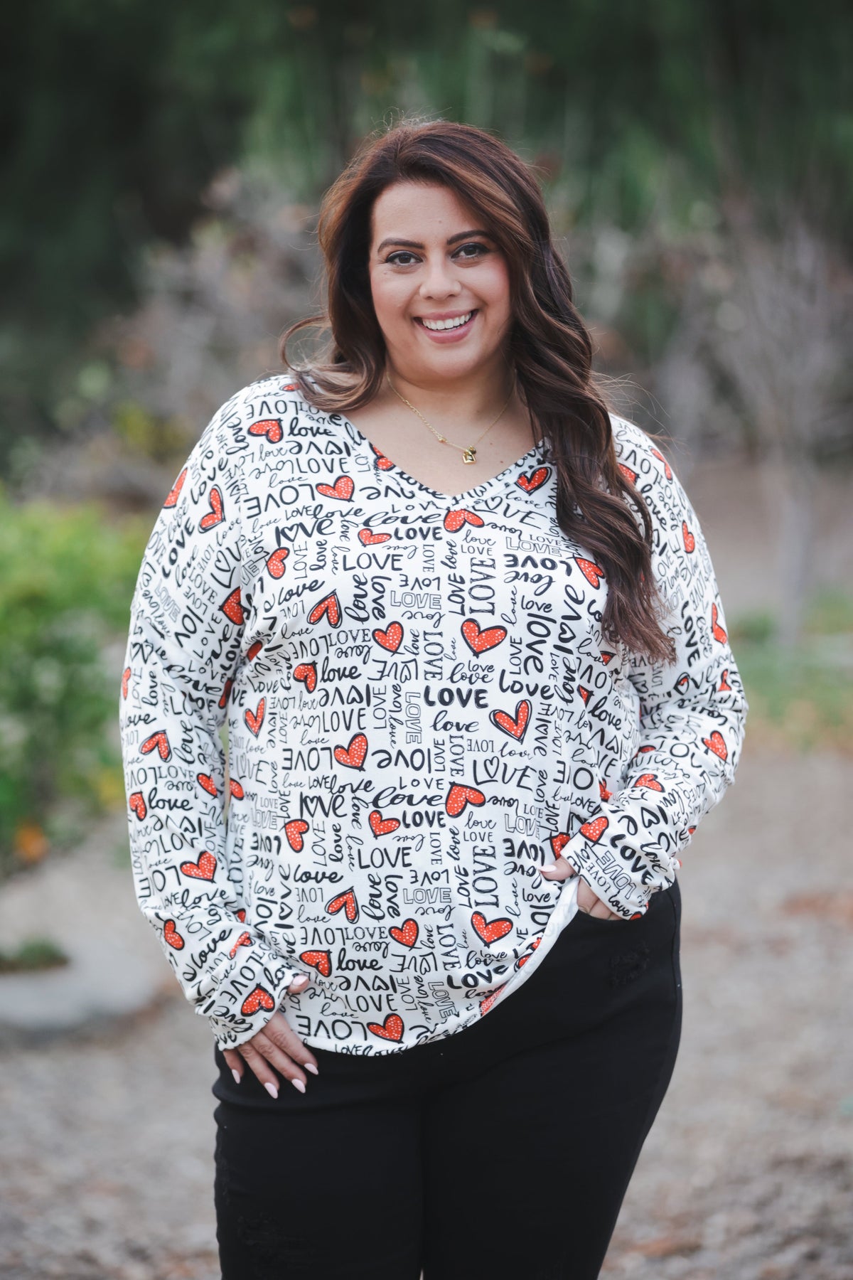 Fall In Love Long Sleeve Top