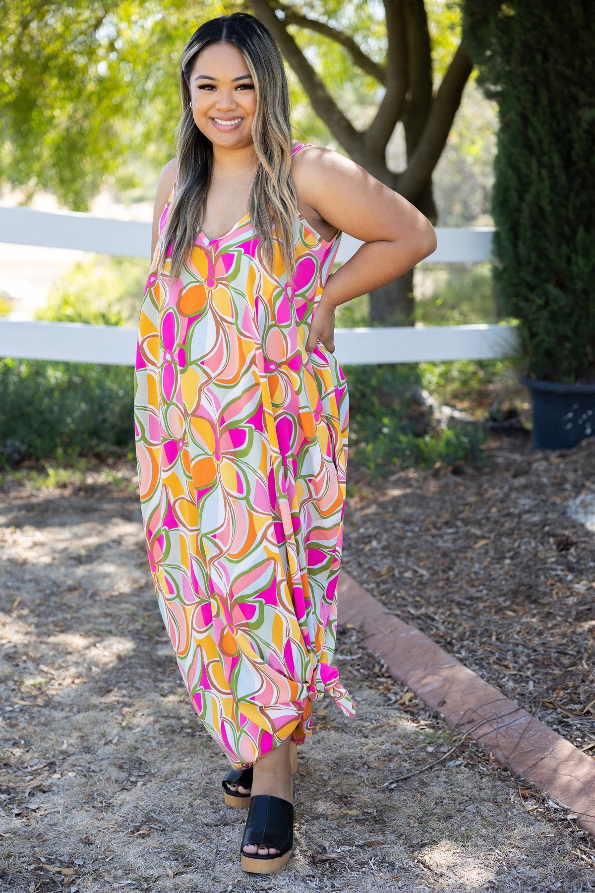 Floral Jubilee Maxi Dress