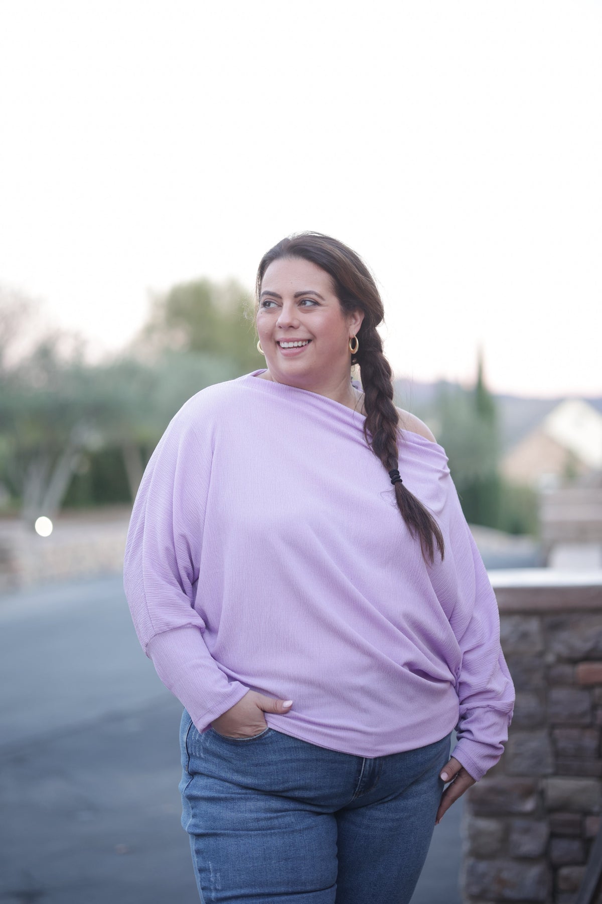 Lavender Fields Dolman