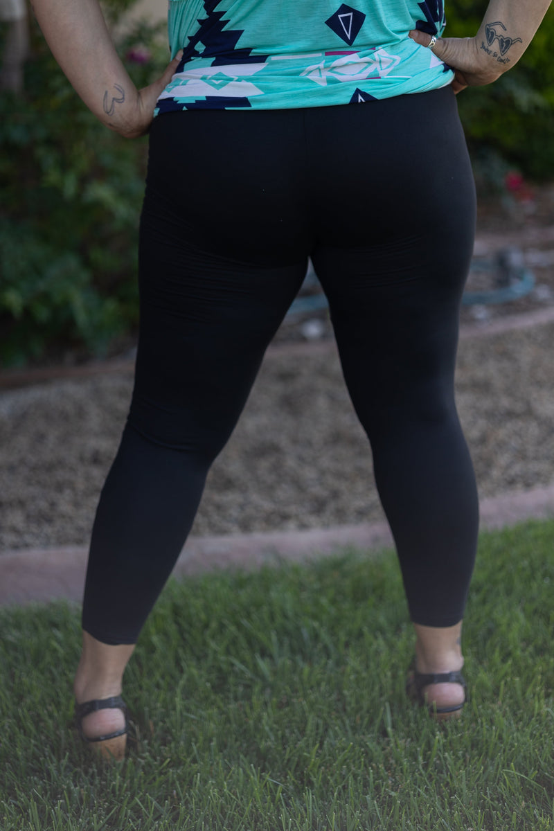 Black Moto Leggings