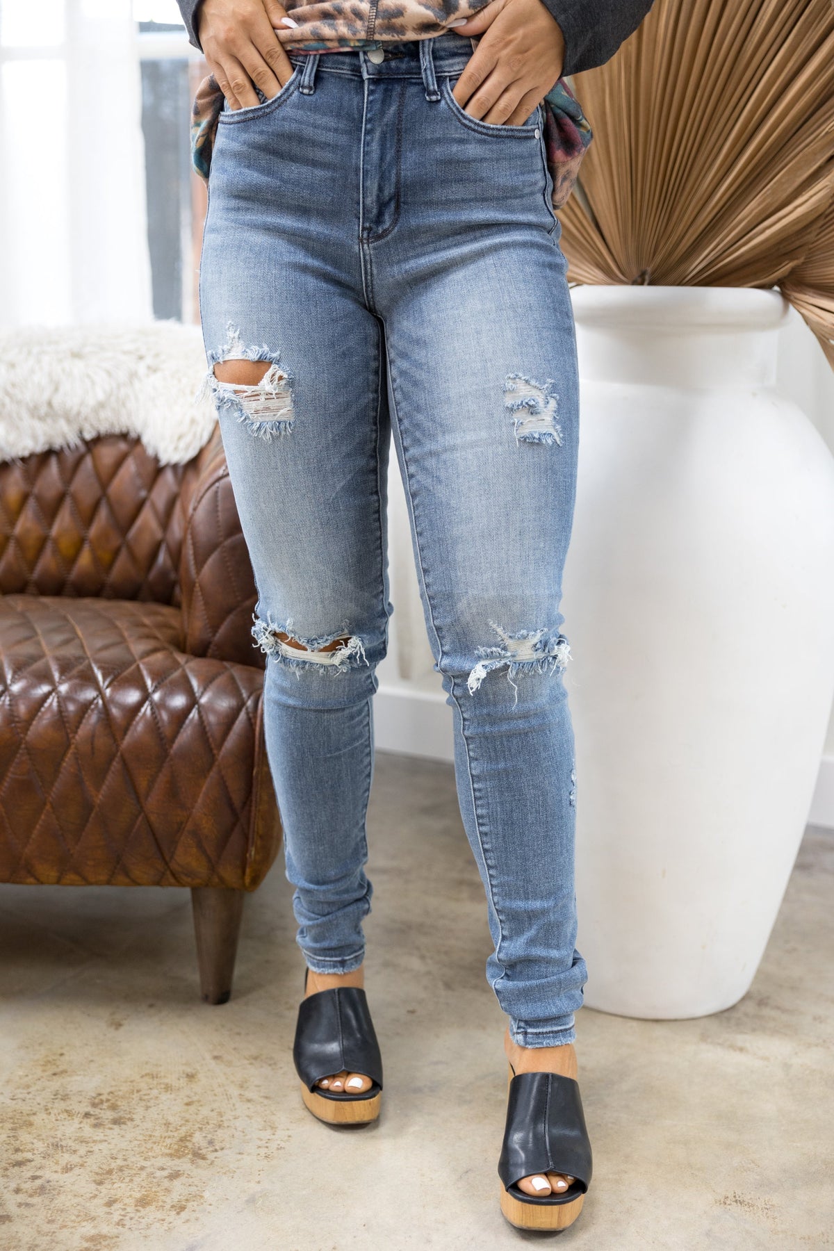 Reach For The Stars Judy Blue TALL Skinnies