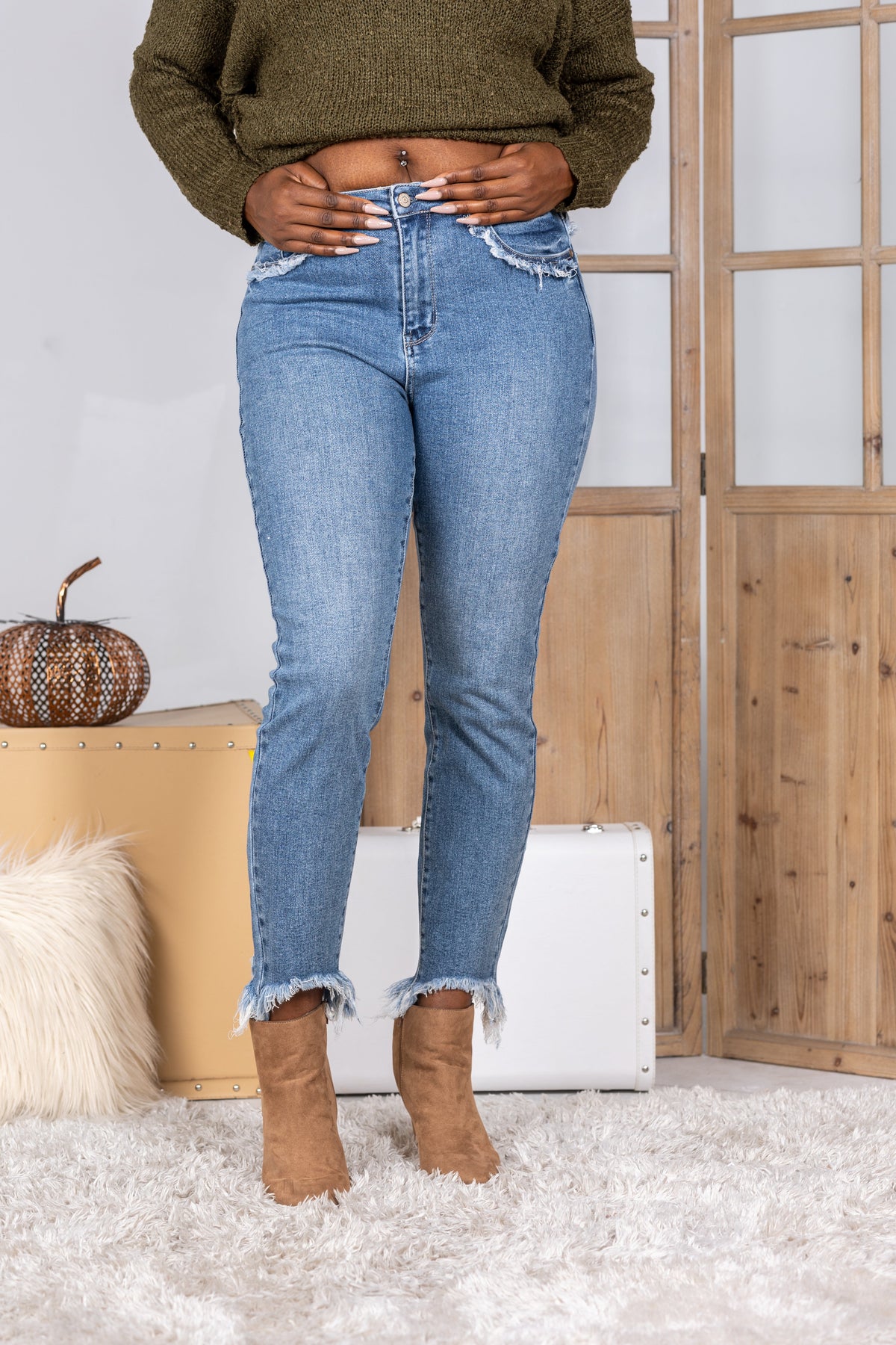 Home On The Fringe Judy Blue Skinnies