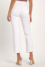 Larissa Distressed Cropped Straight Jeans by RISEN