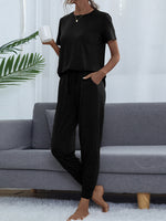 Clara Short Sleeve Top and Pants Set