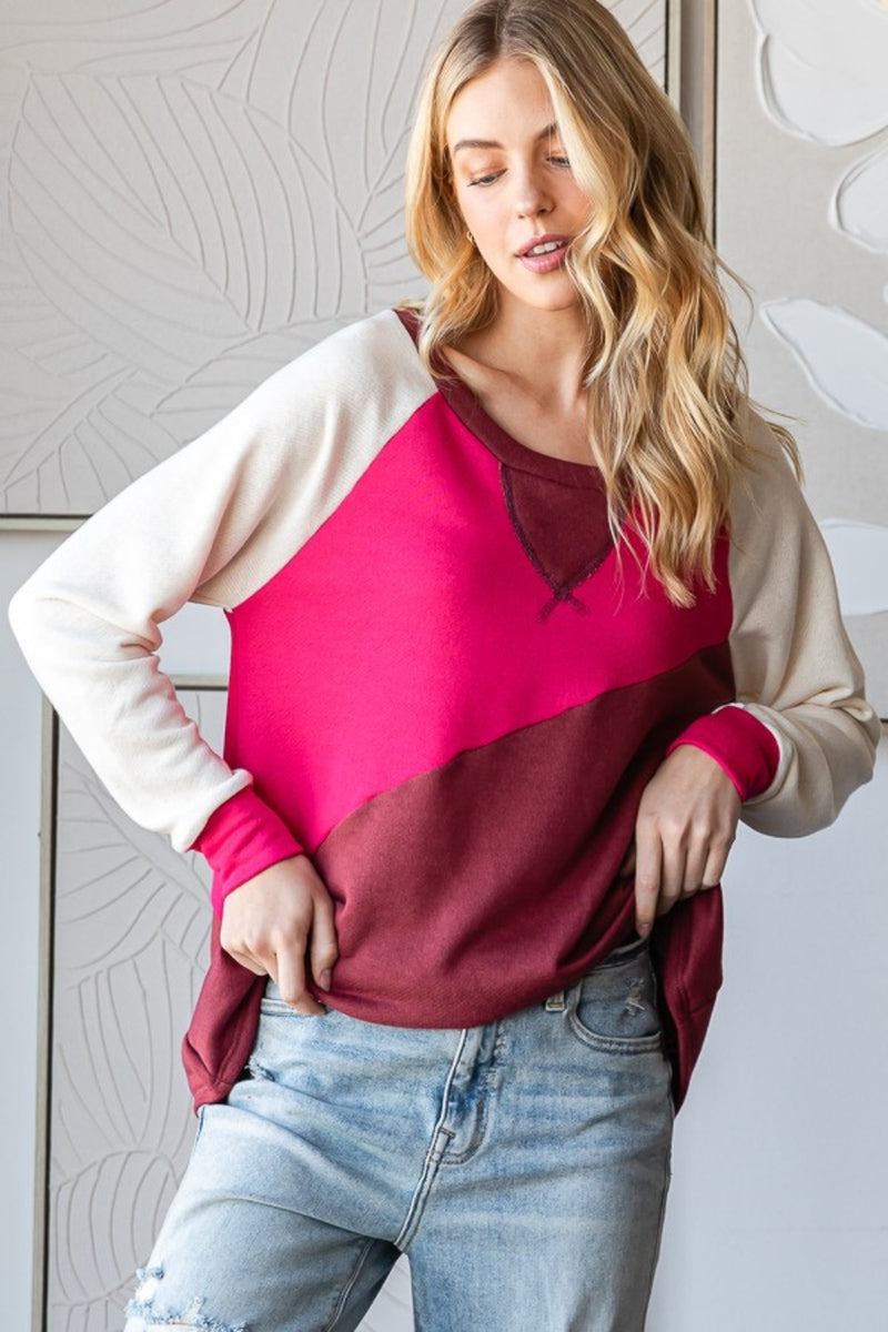 Hope Color Block Top