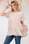 Lainey Floral Ruffled Blouse