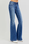 Norah Low Rise Flare Jeans with Pockets by RISEN