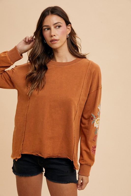 Abigail Embroidered Top