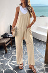 Summer Pocketed Spaghetti Strap Overalls