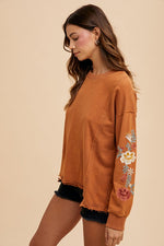 Abigail Embroidered Top