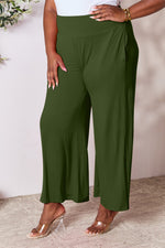 Journey Smocked Wide Waistband Wide Leg Pants