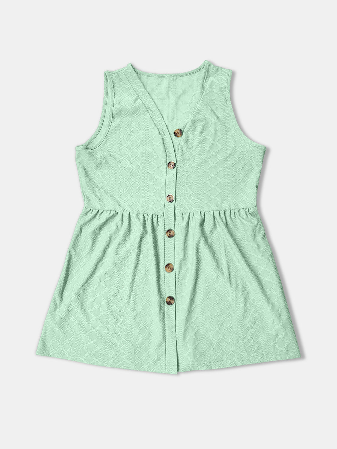 Shiloh Button Up V-Neck Tank