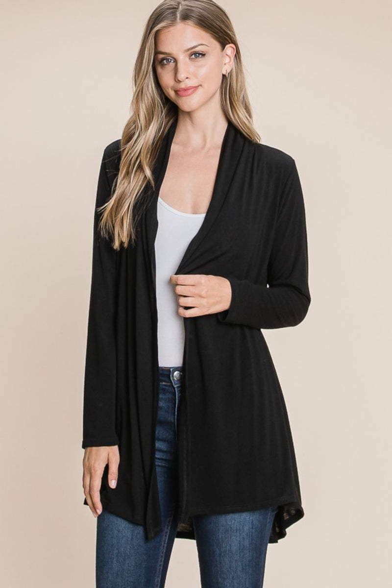 Quinn Open Front Cardigan