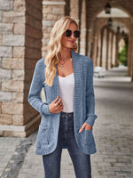 Riley Open Front Cardigan with Pockets