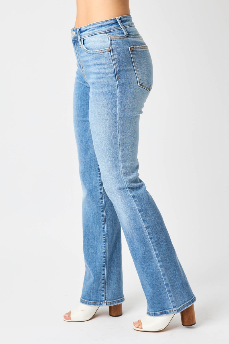 Jasmine Mid-Rise Waist Straight Judy Blue Jeans