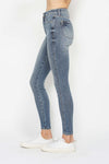 Hazel Tummy Control Contrast Wash Skinny Judy Blue Jeans