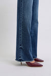 Paris Raw Hem Mid Rise Judy Blue Jeans