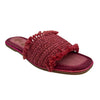 Juana Woven Sandals in Pink