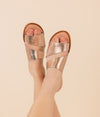 Spirited Sandals in Rose Gold