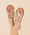 Spirited Sandals in Rose Gold