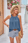 Jessica Grecian Neck Sleeveless Top