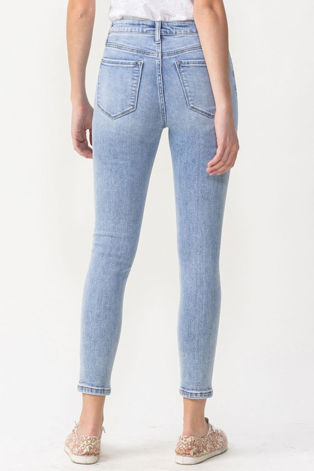 Talia High Rise Crop Skinny Lovervet Jeans