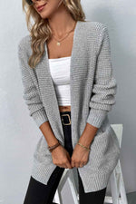 Hailee Rib-Knit Cardigan