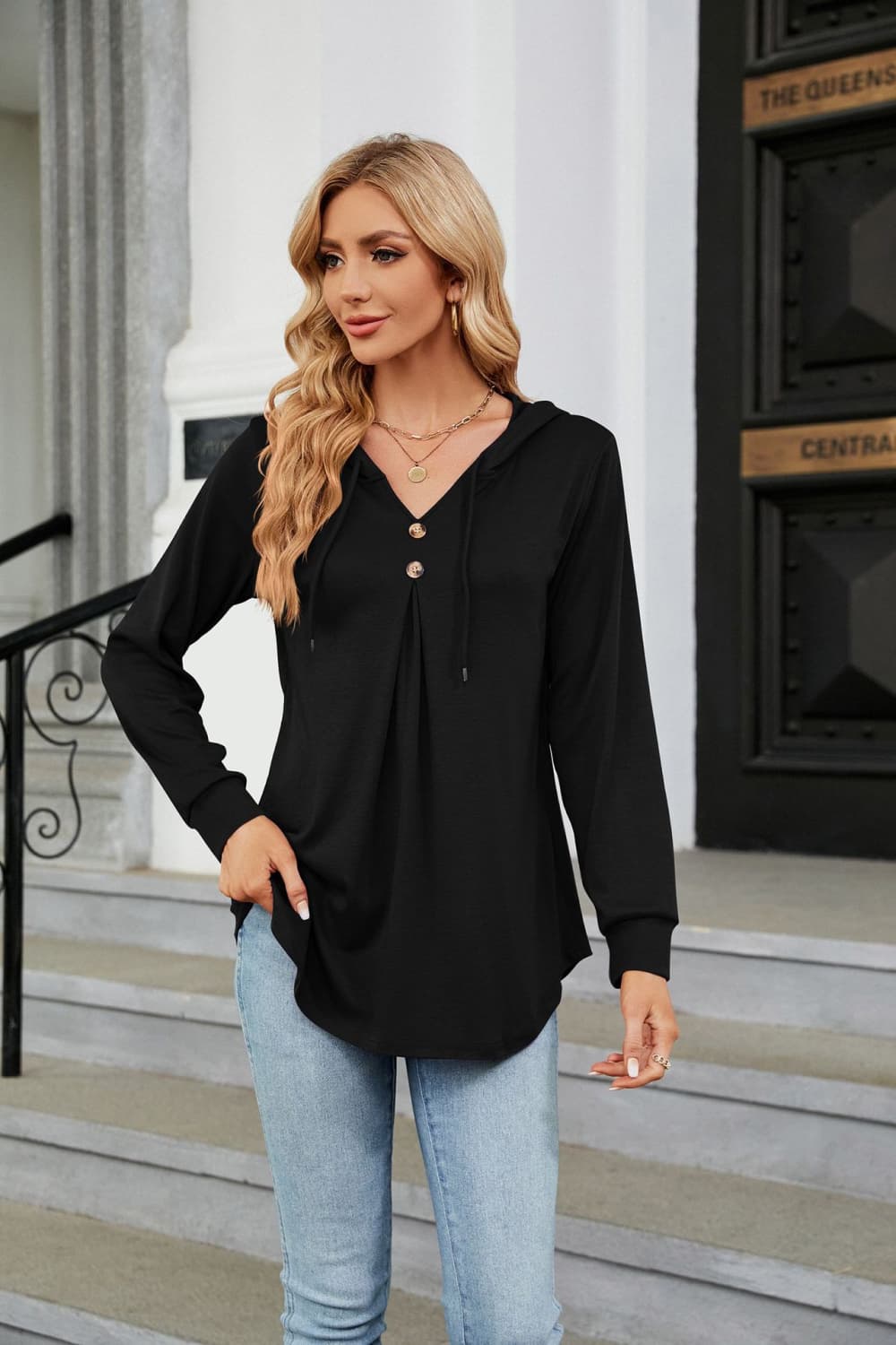 Aspen Hooded Blouse