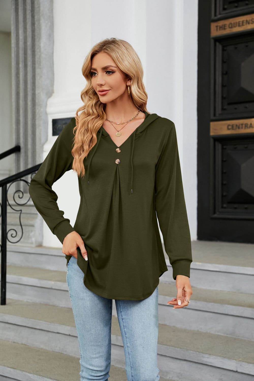 Aspen Hooded Blouse