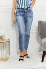 Amara High Rise Slim Straight Kancan Jeans