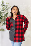 Blake Plaid Button Down Shacket