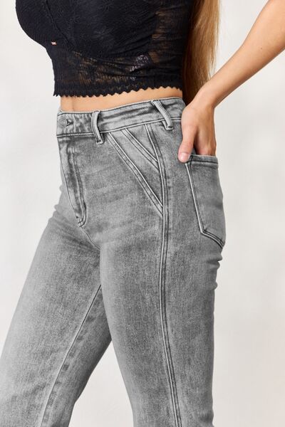 Kingsley High Waist Slim Flare Kancan Jeans