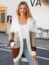 Hadley Color Block Hooded Cardigan