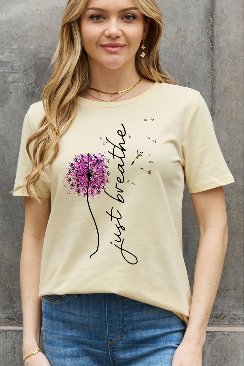 JUST BREATHE Graphic Tee