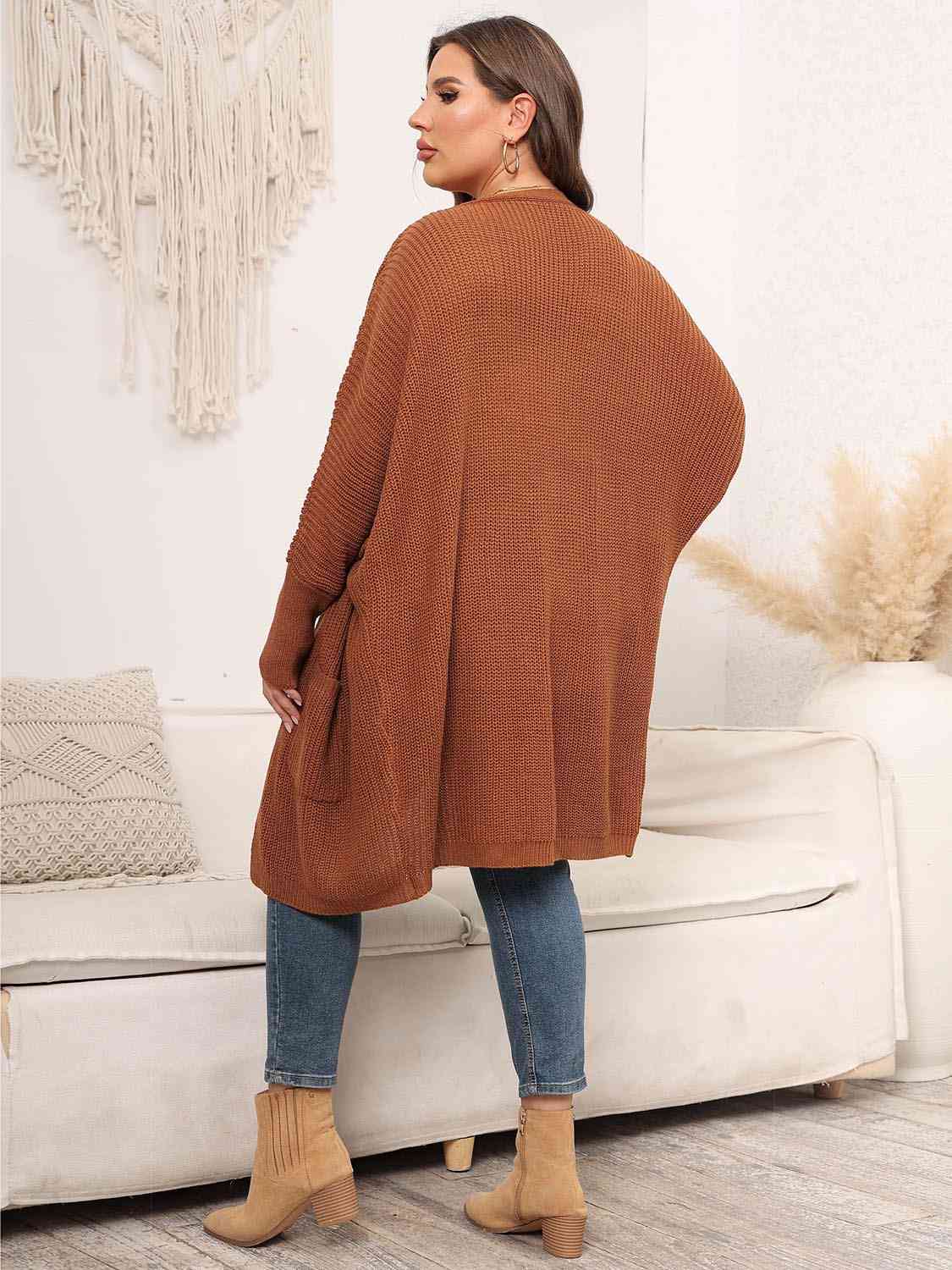 Plus Size Miranda Cardigan With Pockets