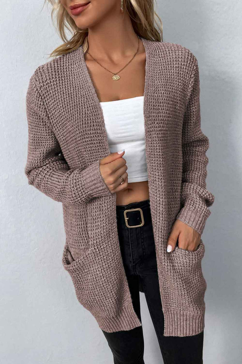 Hailee Rib-Knit Cardigan